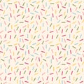 Vector seamless pattern with colored sticks.